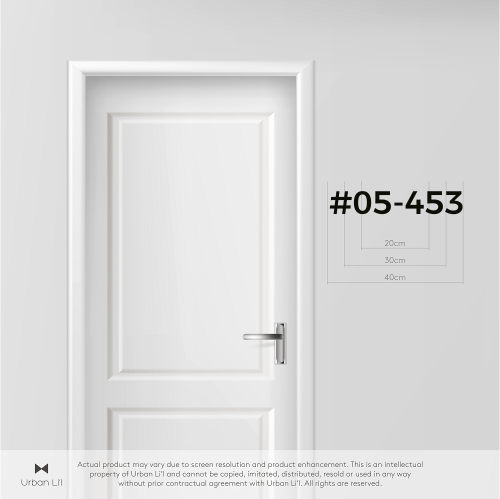 Unit Number Signage -Stacked