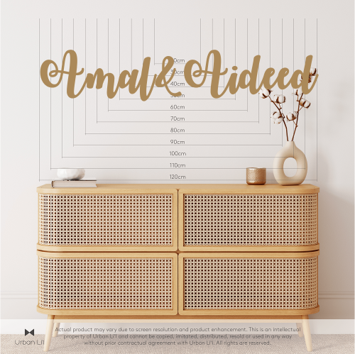 Backdrop Signage -Single Row