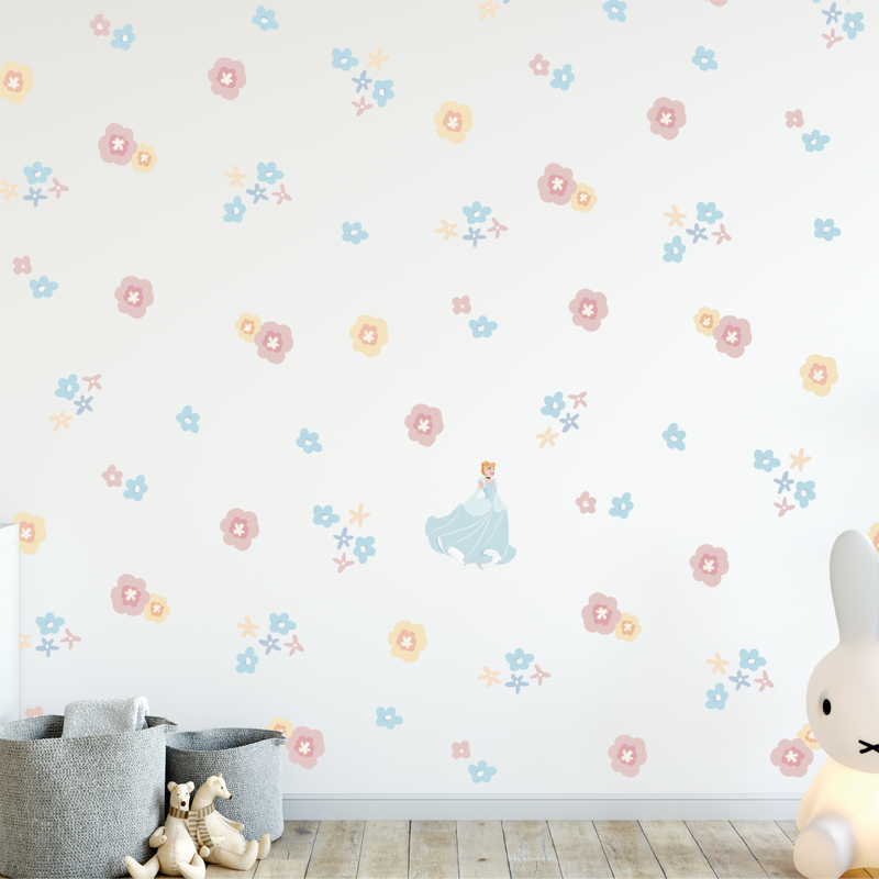 Floral Magic Fabric Decal