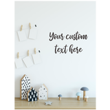 Custom Wall Decal