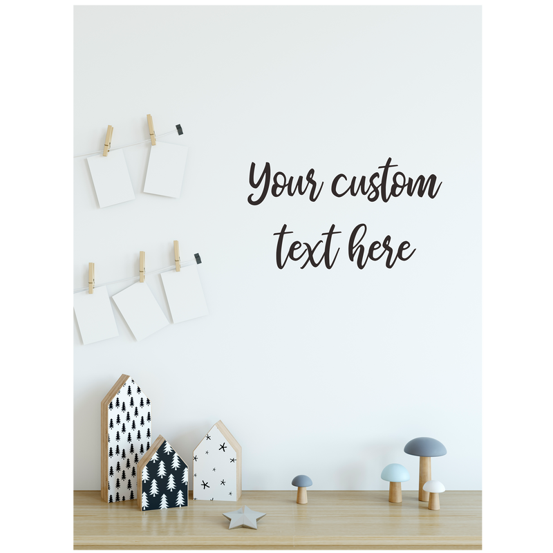 Custom Wall Decal