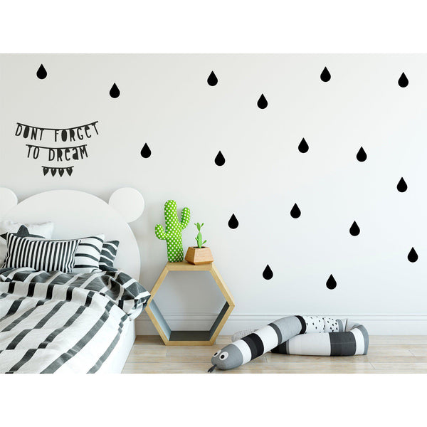 Raindrops Wall Decal