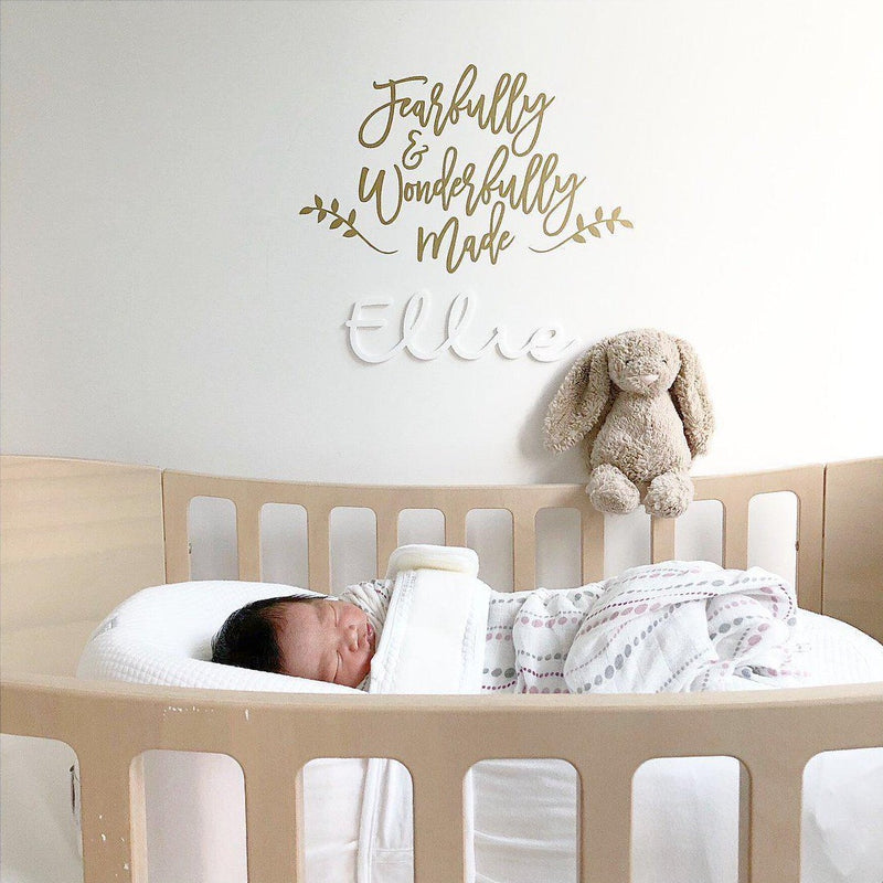 'Fearfully & Wonderfully Made' Wall Decal