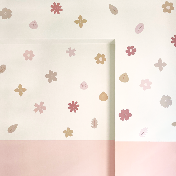 Autumn Flowers Fabric Decal by Styledbypt x Urban Li'l