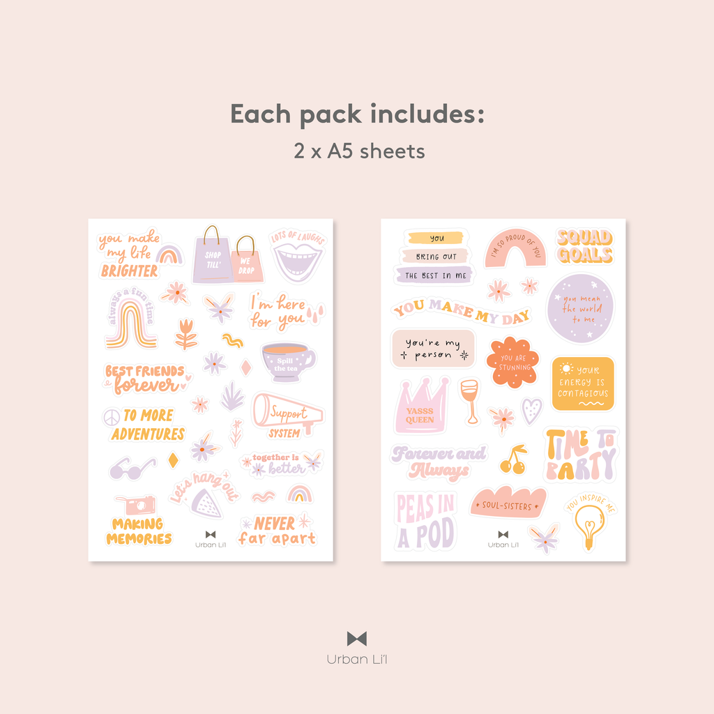 Sticker Bffae BFF Sticker Pack