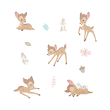 Bambi and Thumper Spring Fabric Decal