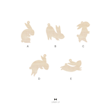 Bunny Hop Ornament