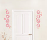 Blossom Blobs Spring Couplets Wall Decal