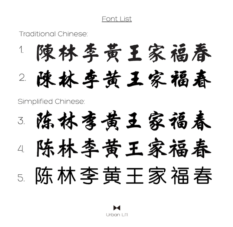 Custom Oriental Gate Chinese Plaque