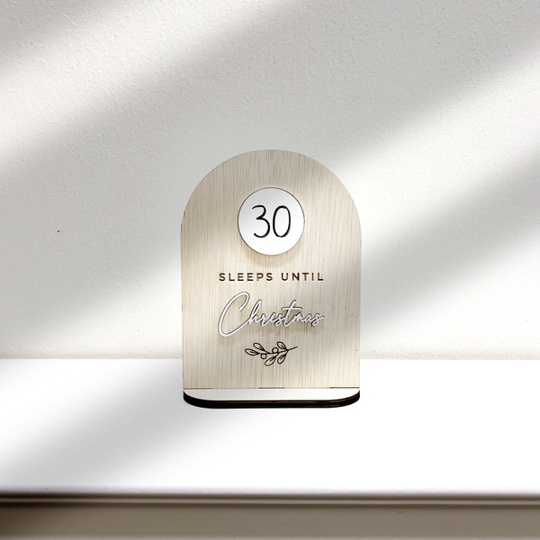 Christmas Countdown Standee