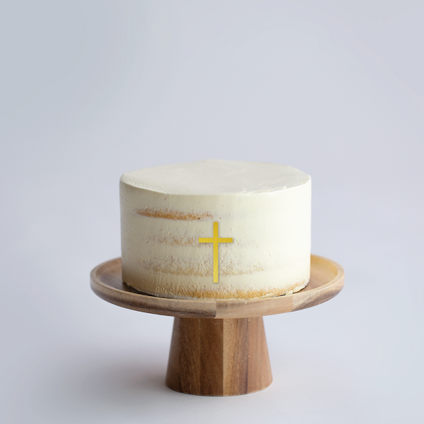 Cross Cake Tag