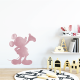 Mickey Watercolour Silhouette Fabric Decal