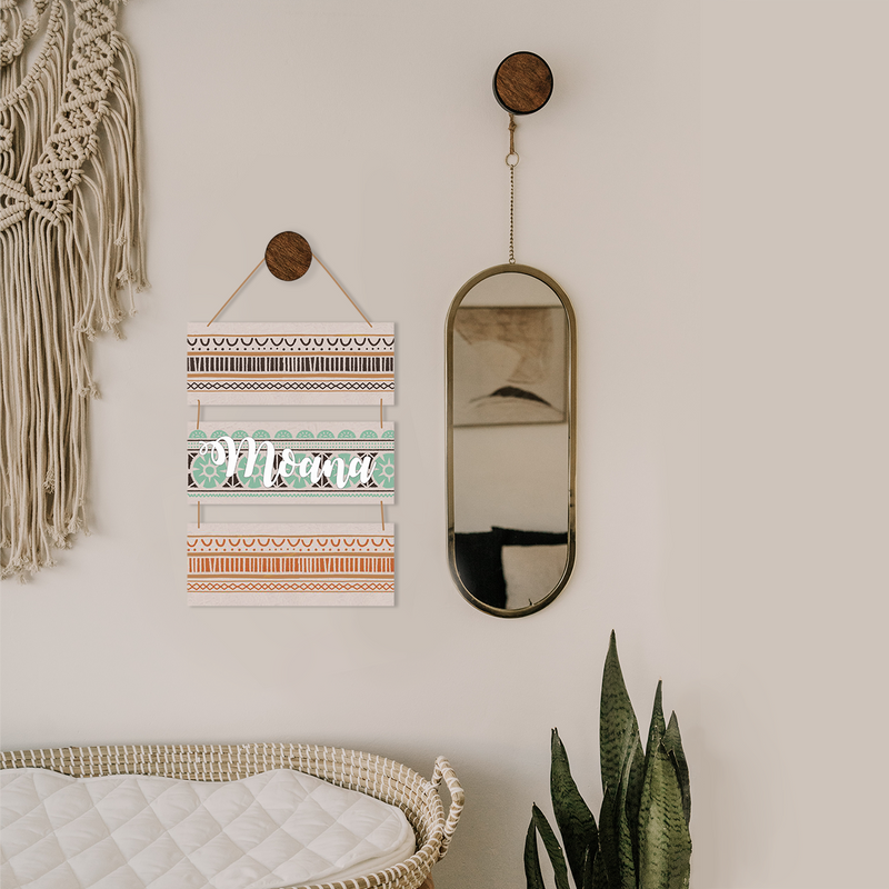 Moana Rustic Name Signage