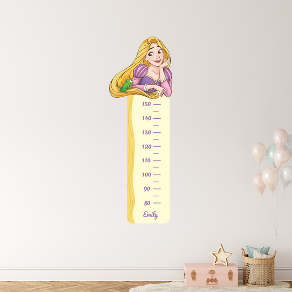 Tangled Height Chart Fabric Decal