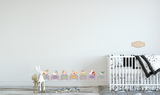 Slumbering with the Seven Dwarves Fabric Decal Set