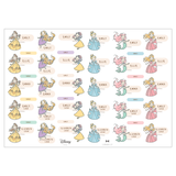 Disney Princesses Name Stickers