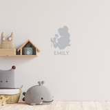 Disney Princesses Silhouettes Wall Decal