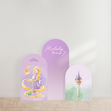 Disney Princesses Watercolour Party Backdrop Boards