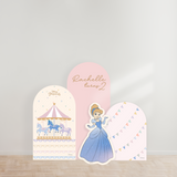 Disney Princesses Carousel Party Backdrop Boards