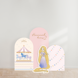 Disney Princesses Carousel Party Backdrop Boards