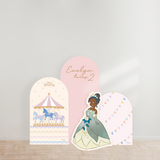 Disney Princesses Carousel Party Backdrop Boards