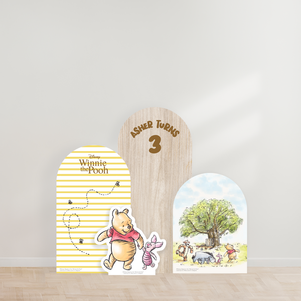 Winnie the Pooh 100 Acre Wood Party Backdrop Boards