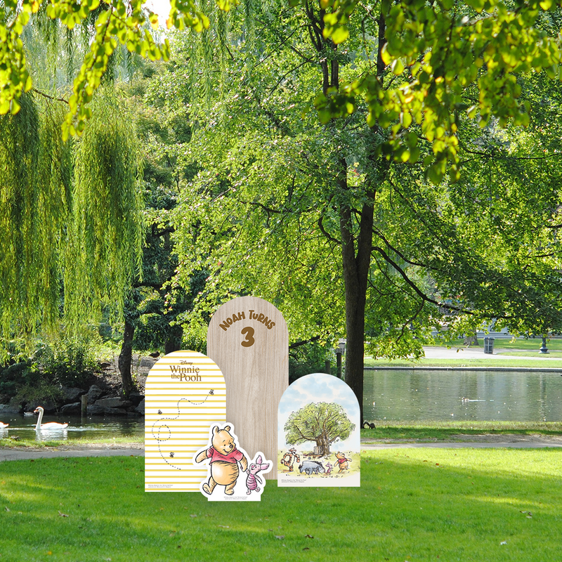 Winnie the Pooh 100 Acre Wood Party Backdrop Boards