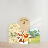 Winnie the Pooh Jolly Good Time Party Backdrop Boards