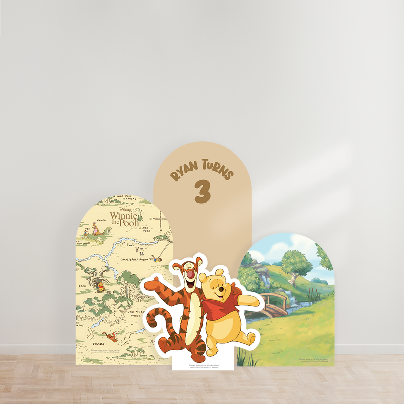 Winnie the Pooh Jolly Good Time Party Backdrop Boards