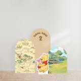 Winnie the Pooh Jolly Good Time Party Backdrop Boards