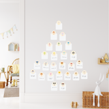 Tsum Tsum Advent Calendar Fabric Decal