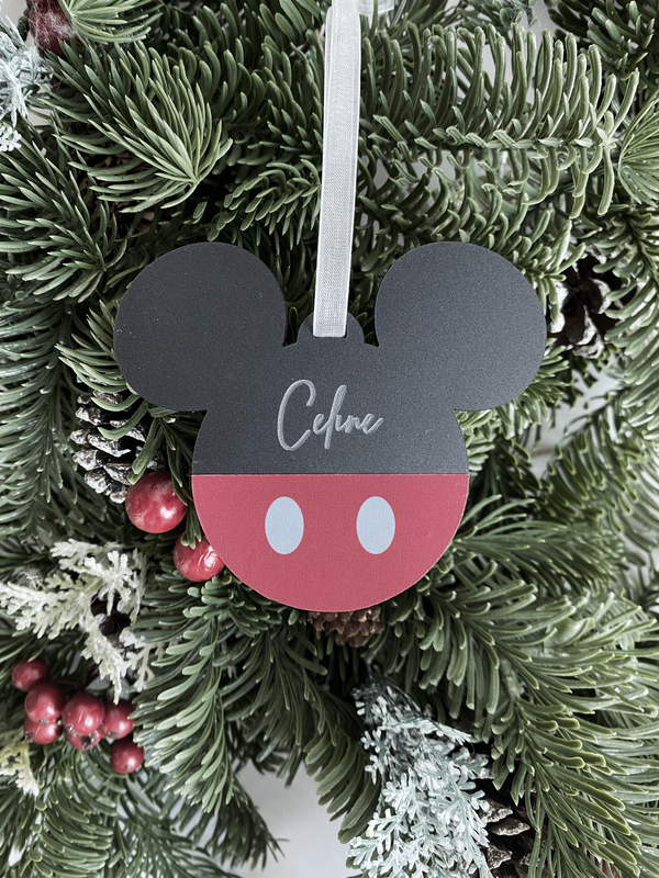 Mickey Motif Ornament