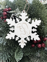 Disney Princess Snowflake Ornament