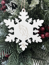 Disney Princess Snowflake Ornament