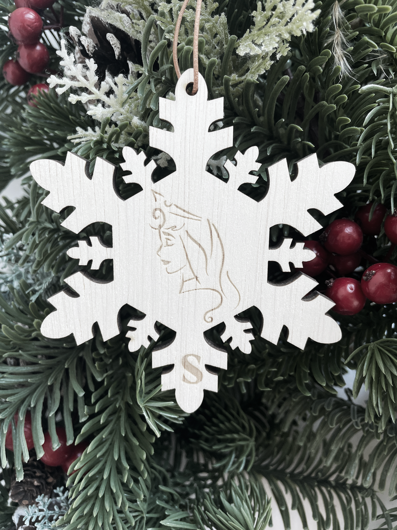 Disney Princess Snowflake Ornament