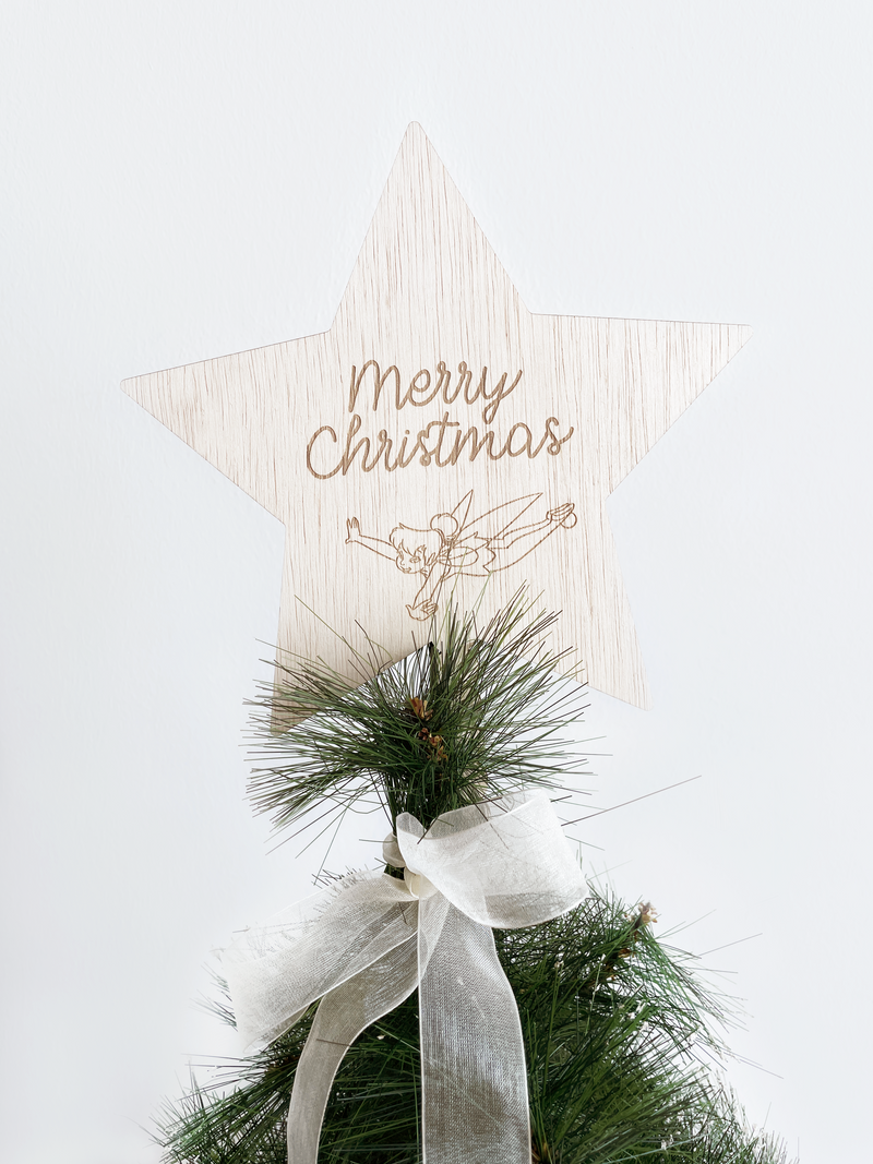Disney Engraved Star Tree Topper