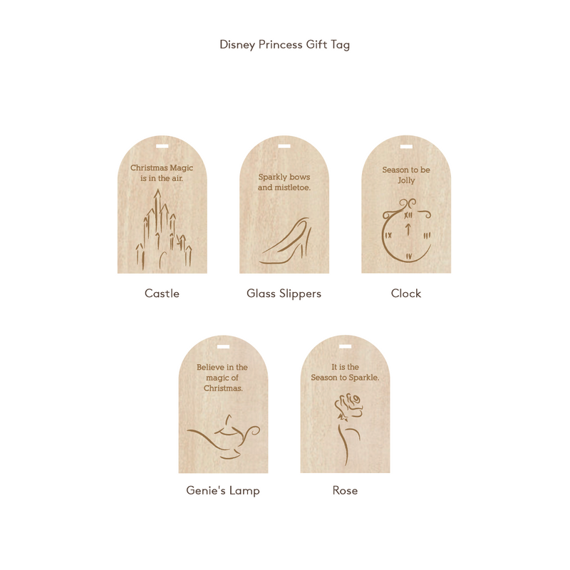 Disney Princess Gift Tag