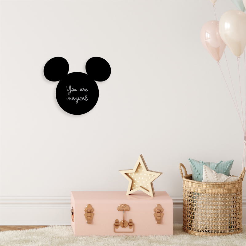 Mickey Motif Plaque