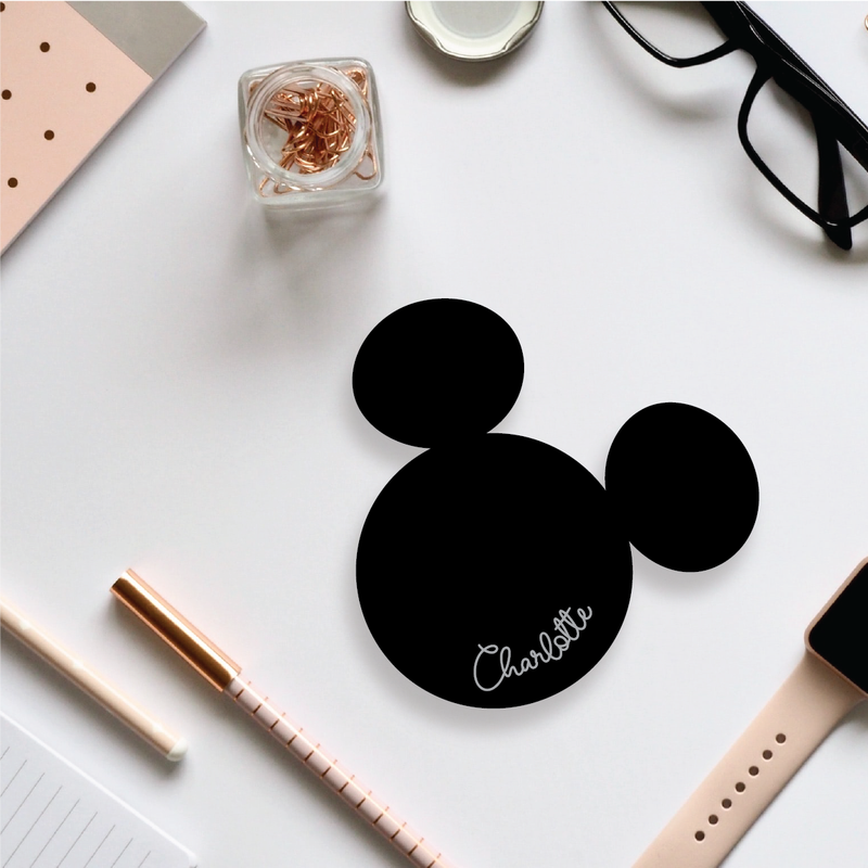 Mickey Motif Plaque