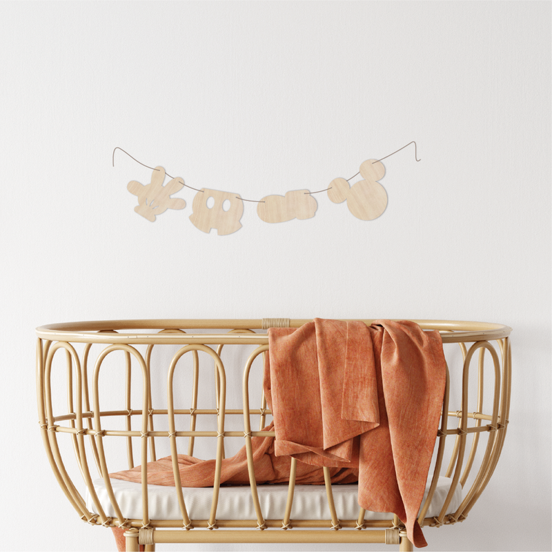 Mickey Party Cut-through Bunting
