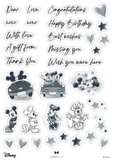 Mickey & Minnie Greetings Sticker Pack