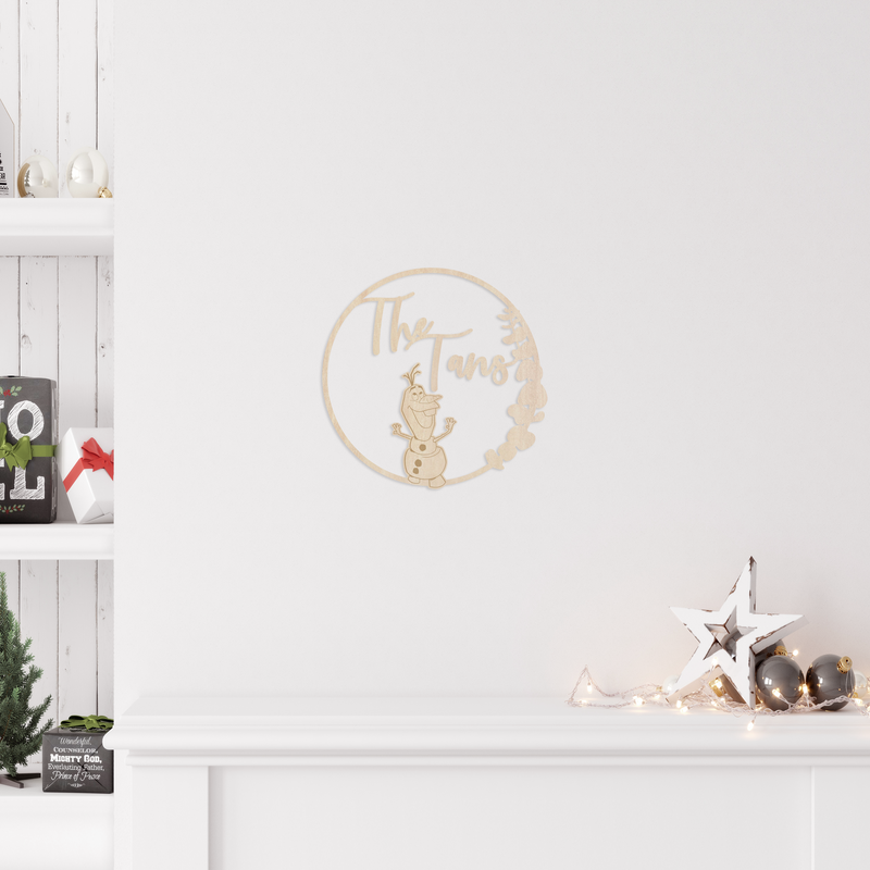 Disney Eucalyptus Round Plaque