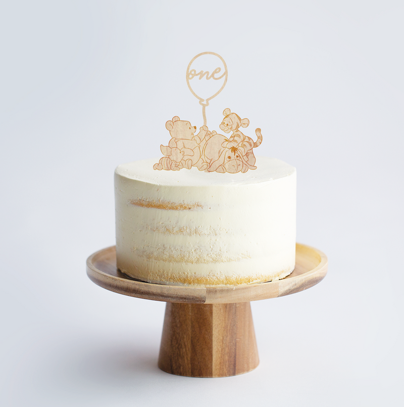 Baby Pooh & Friends Cake Topper
