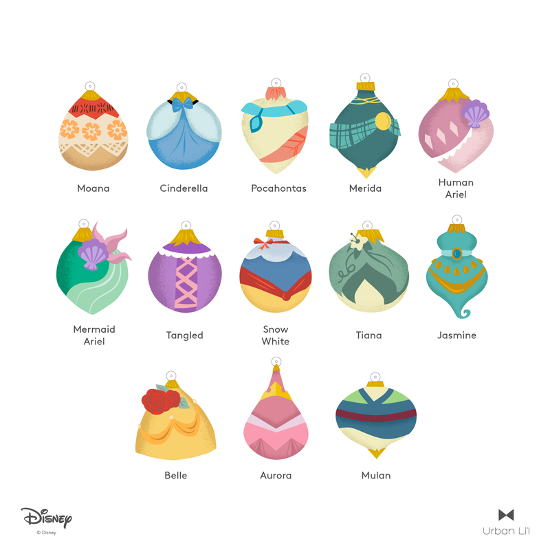 Disney's Princesses Bauble Ornament