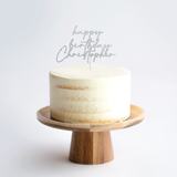 Glitter Cake Topper