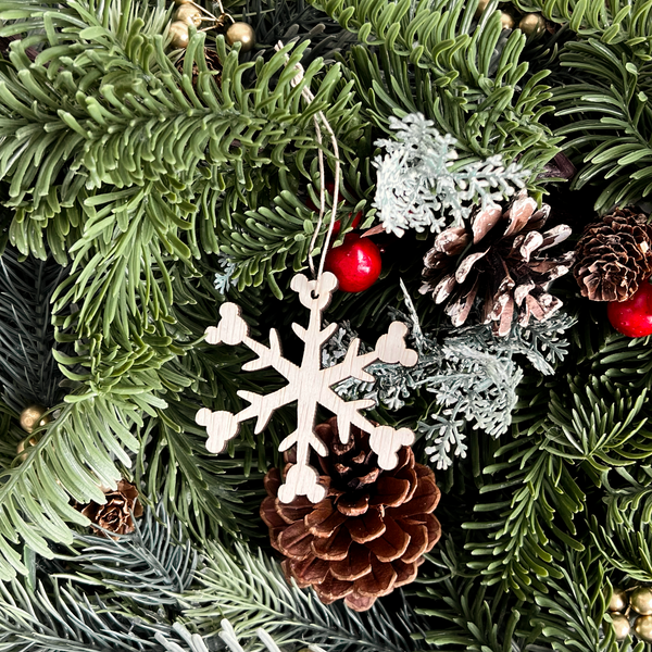 Mickey Snowflake Ornament