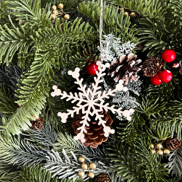 Mickey Snowflake Ornament