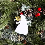 Alice in Wonderland Whimsical Silhouette Ornament