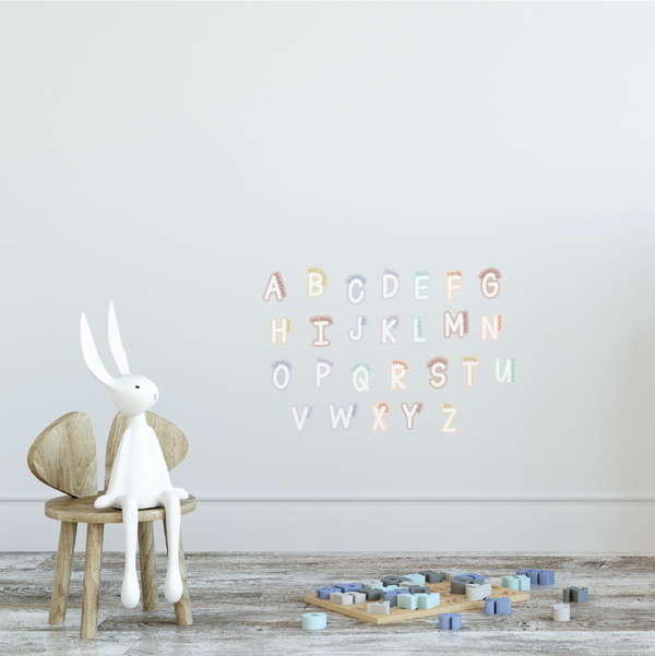 A to Z Gratitude Fabric Decal by Our Little Playnest x Urban Li'l