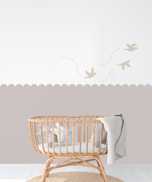 The Mermaid Fabric Decal by Houseofchais x Urban Li'l
